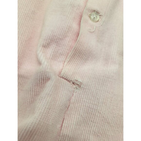 Vintage Infant Girl Pink One Piece Outfit Appliqued Bear ABCs 6-9 Months - Picture 9 of 9